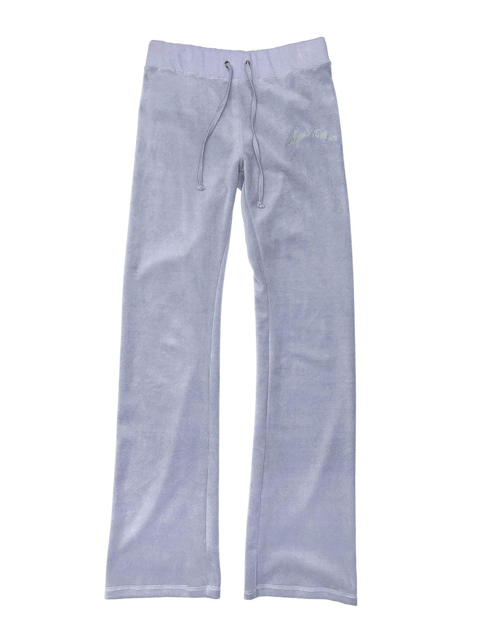 Velour Track Pants Ube Purple