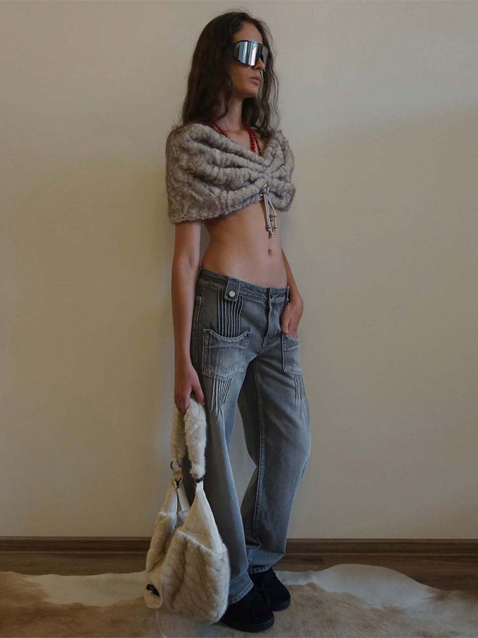 Versatile Fur Warm Gray