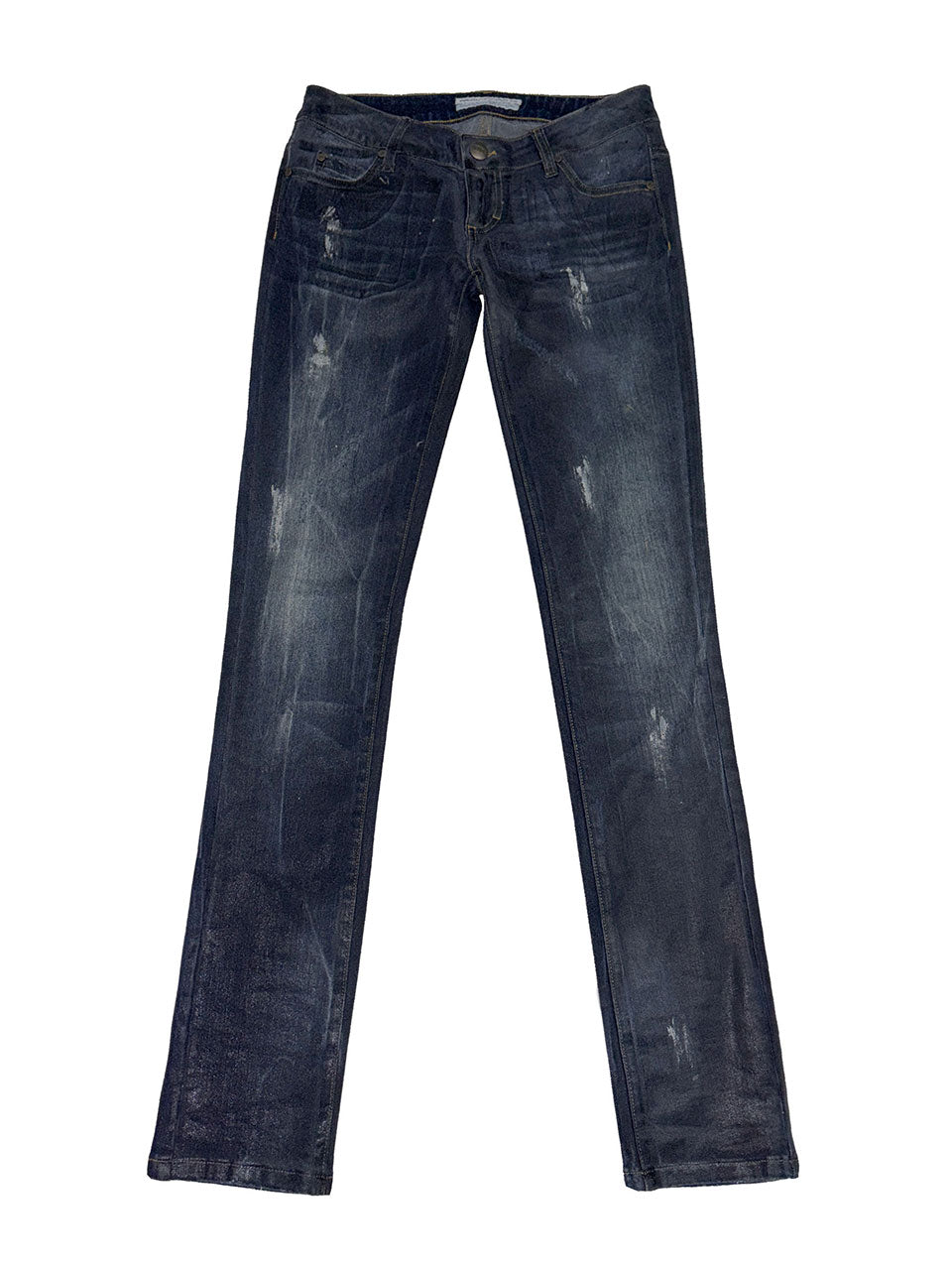 Wet Skinny Jeans Indigo
