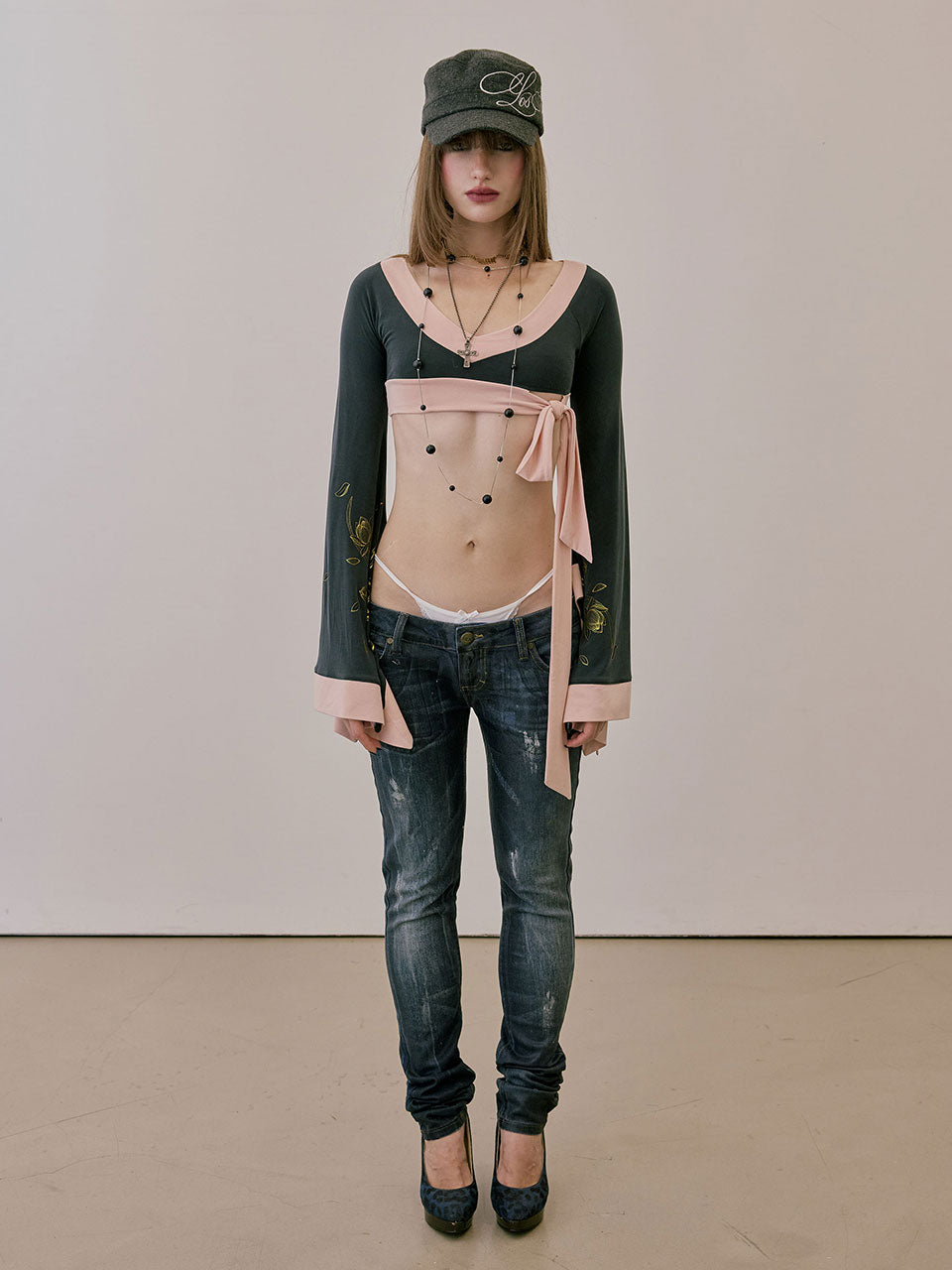 Wet Skinny Jeans Indigo