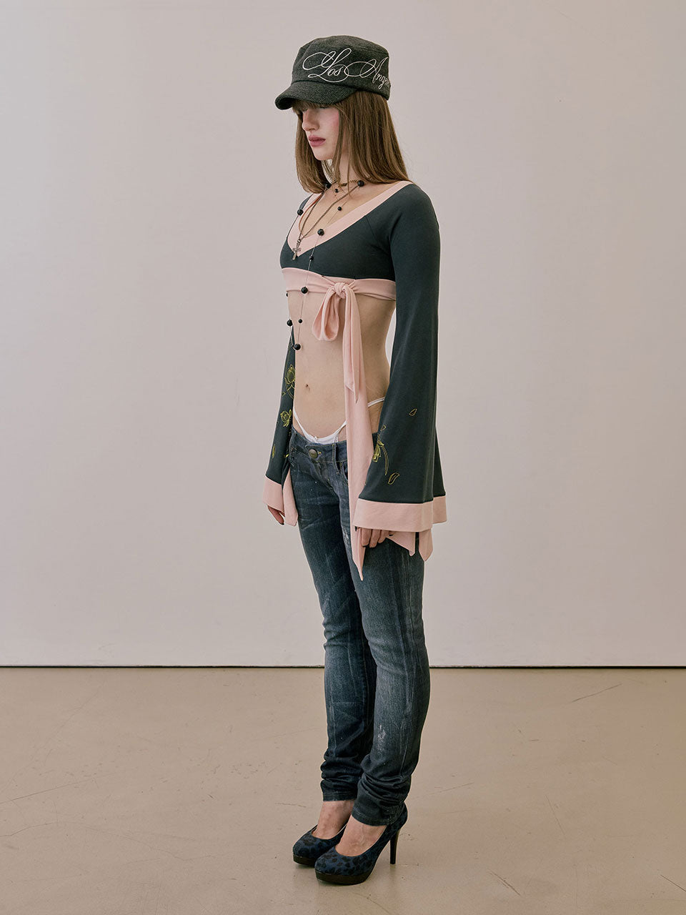Wet Skinny Jeans Indigo