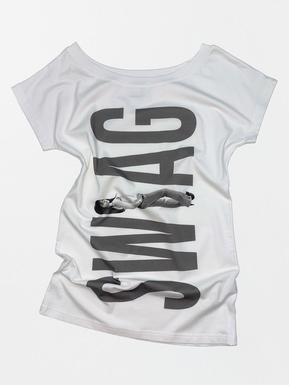 【7月中旬お届け予定】Swag Long Tee White