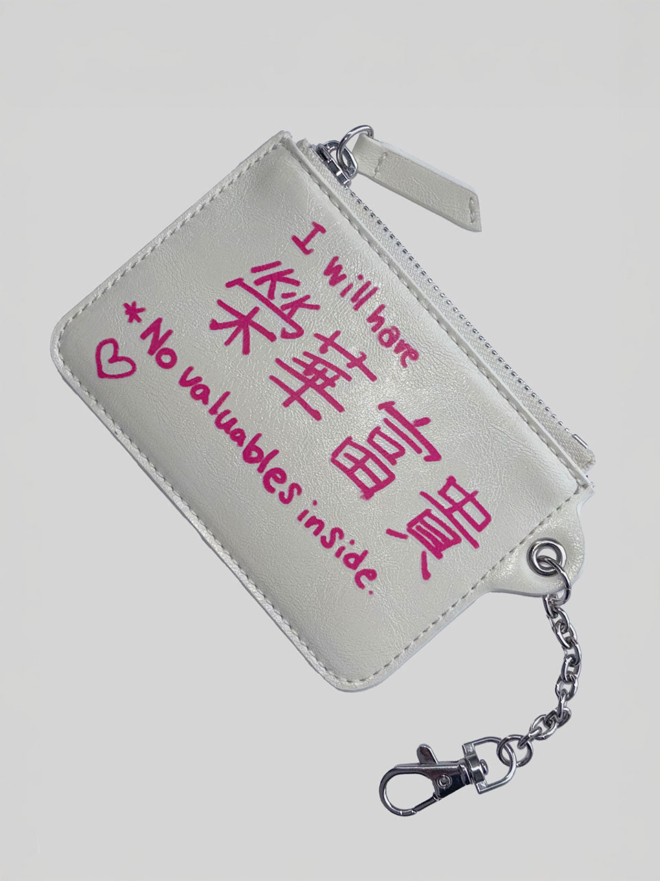 Millionaire Card Wallet White