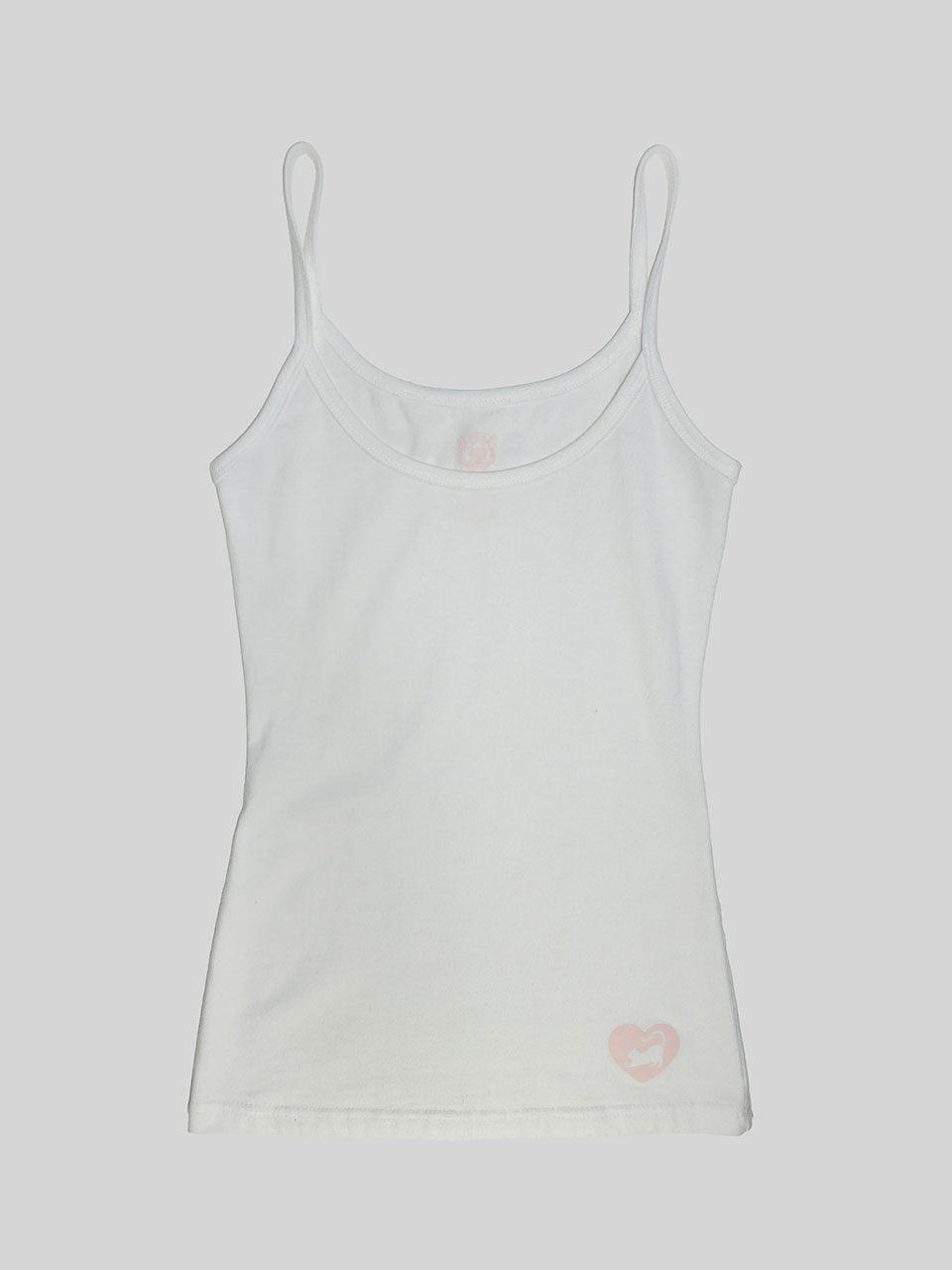 Sweet Kitty Tank Top White