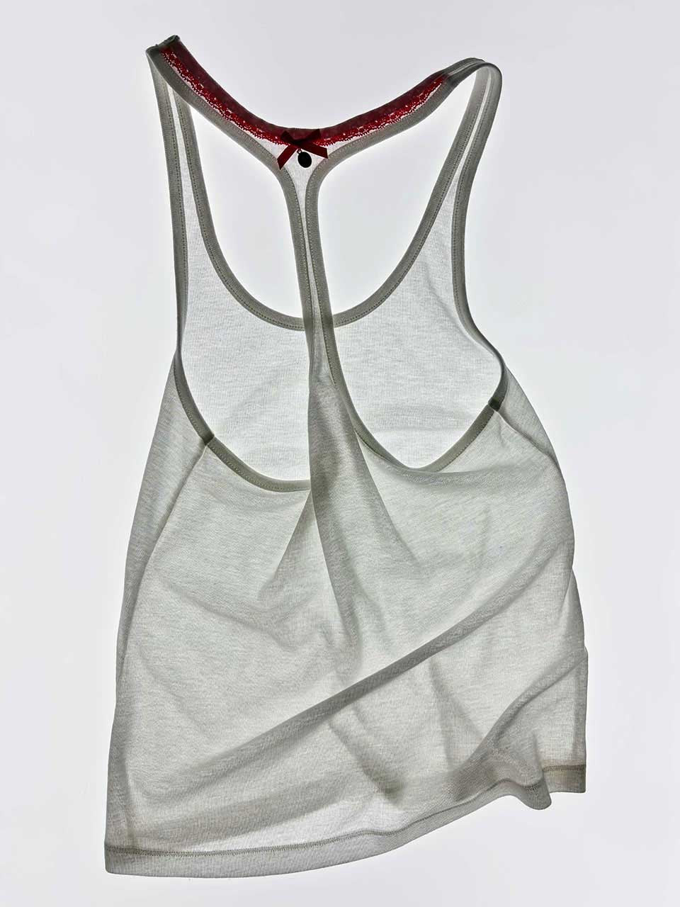 Thong Sleeveless White