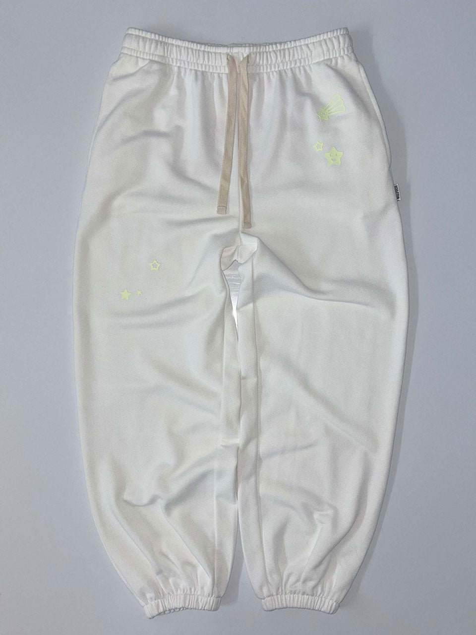 Glow In The Dark Sweatpants White