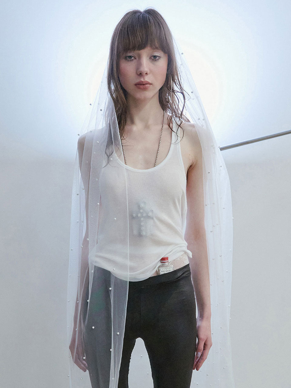 Thong Sleeveless White