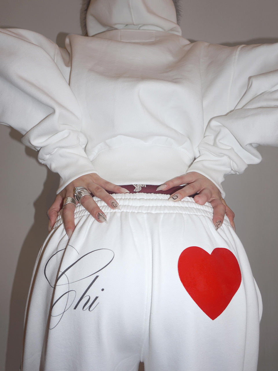 Chi Sweatpants White