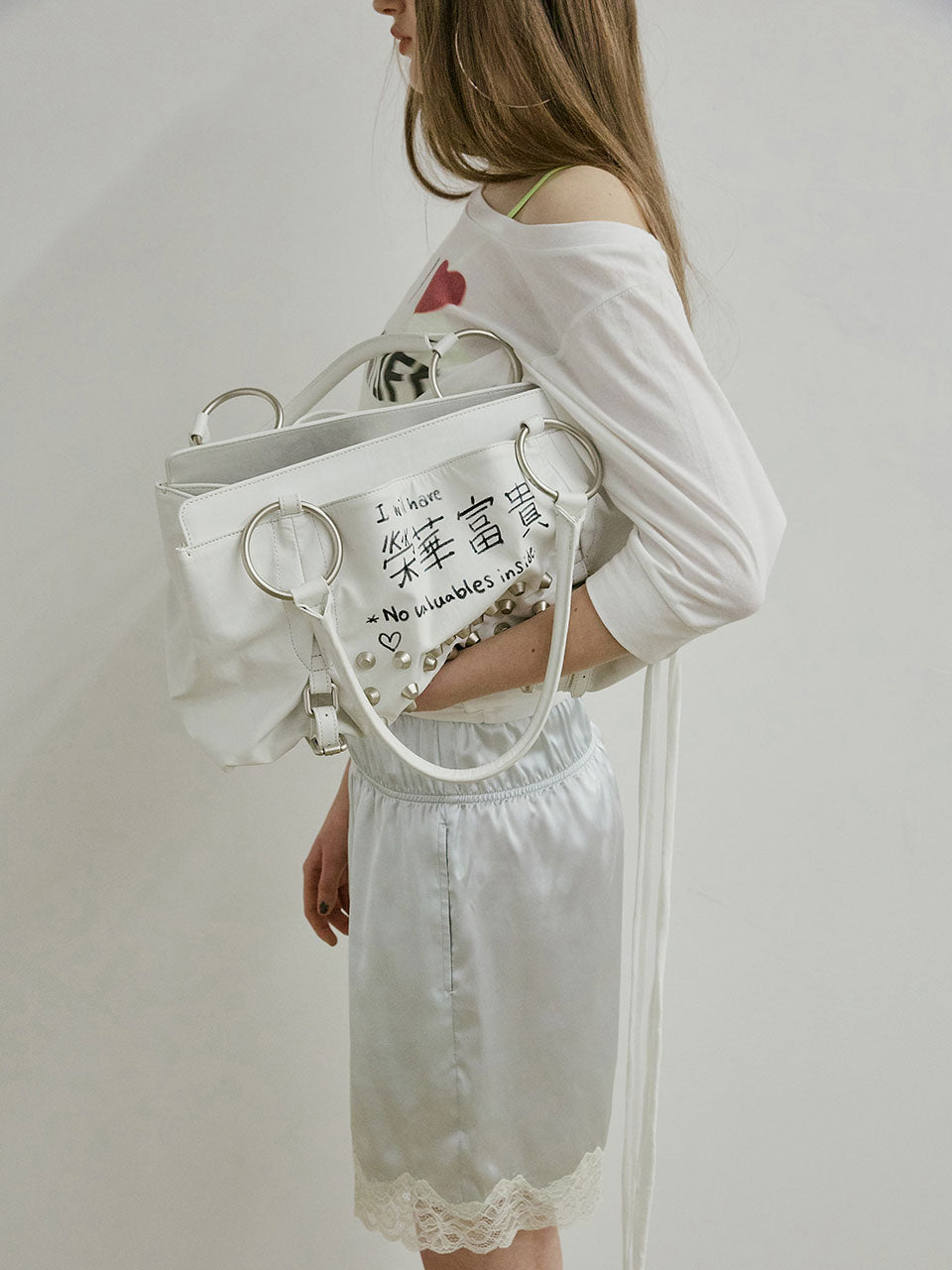 Millionaire Tote Bag White