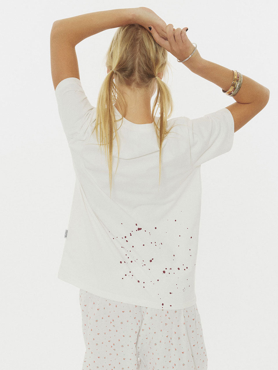 Raw Statement Tee White