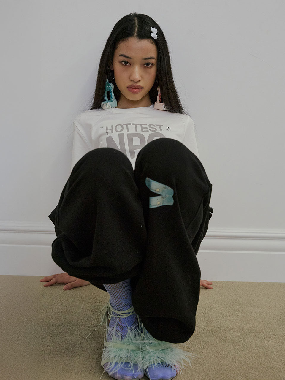 Hottest NPC Tee White
