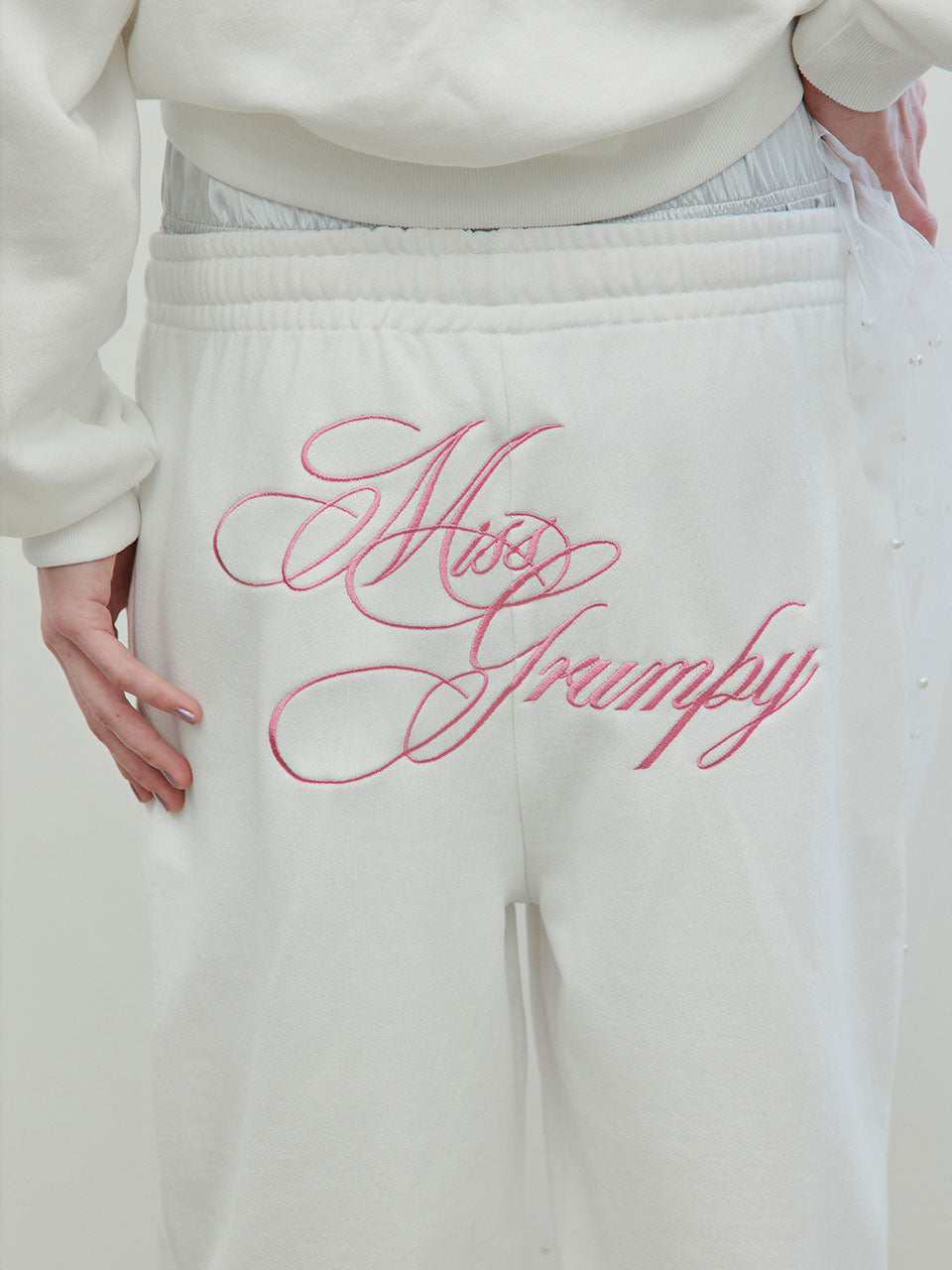 Glow In The Dark Sweatpants White