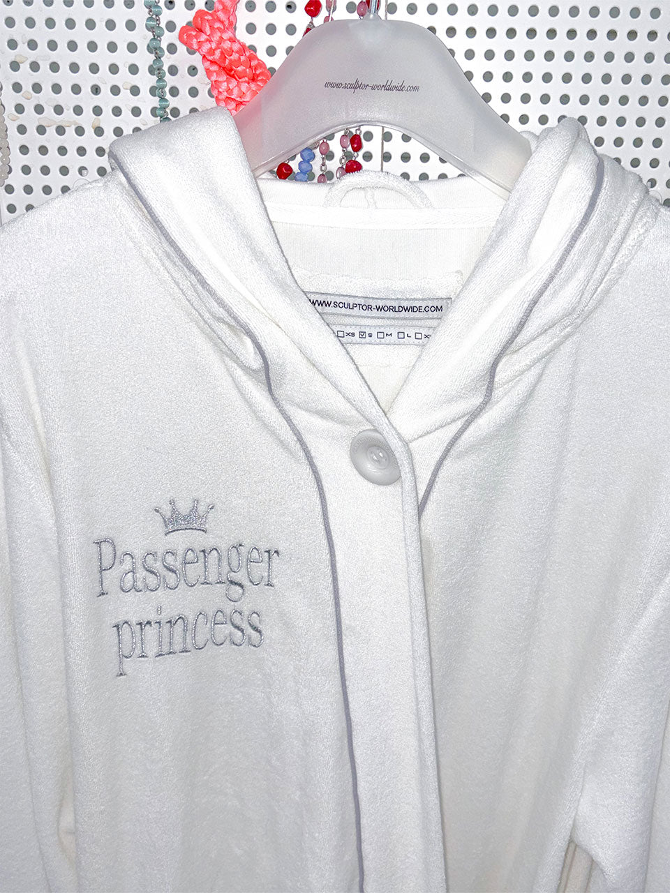 Bath Robe Hoodie White(Princess)
