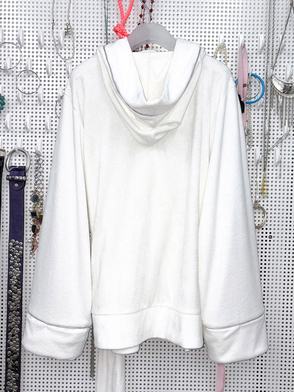 Bath Robe Hoodie White(Princess)