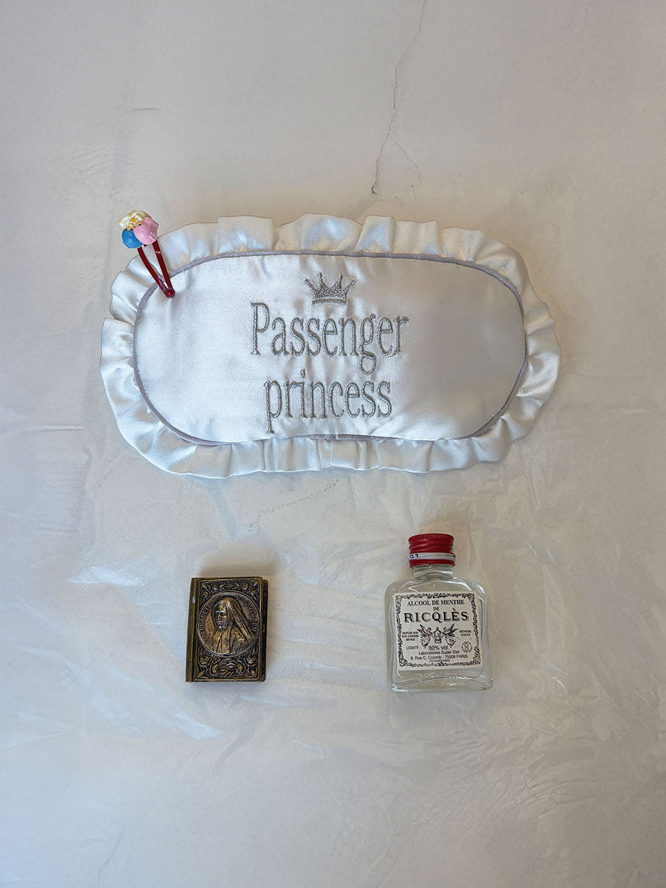 Passenger Eye Mask Pouch White(Princess)