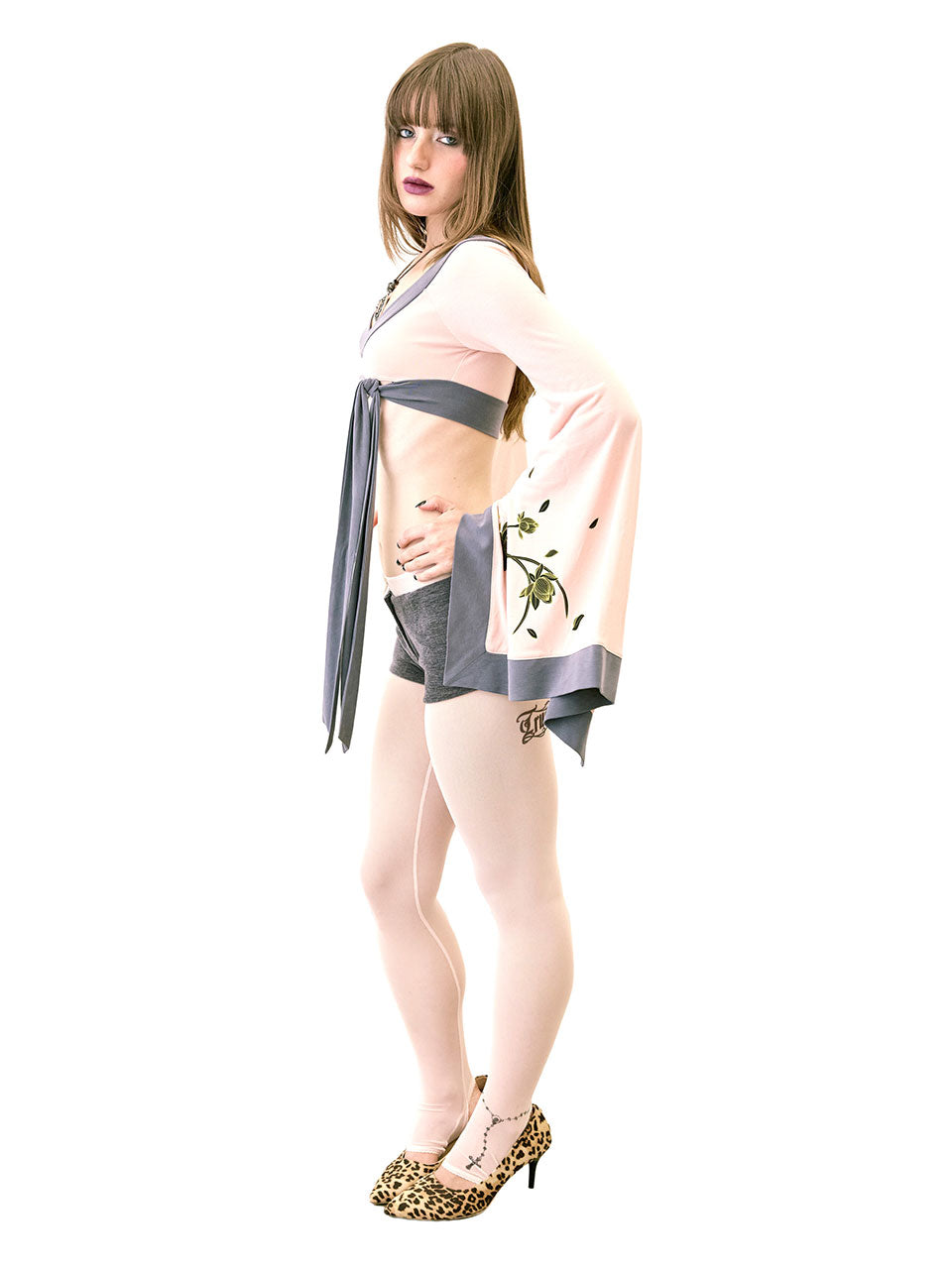 Zen Kimono Top Pink