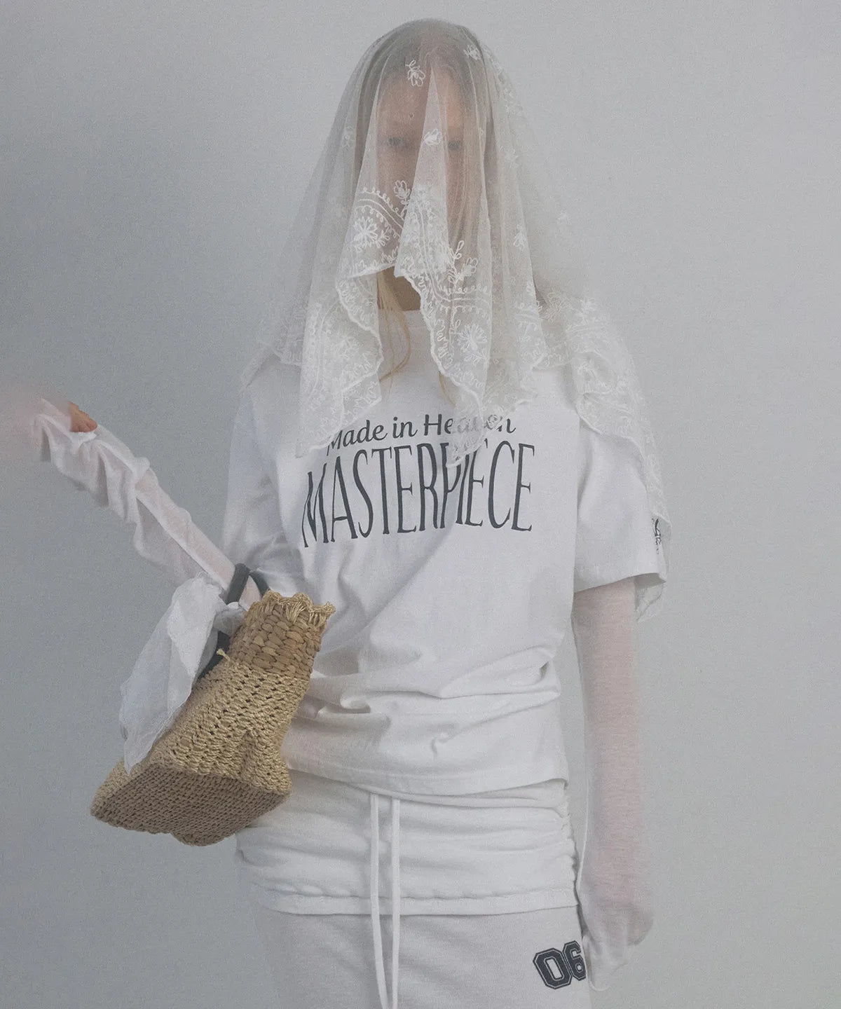 Heaven Made Boxy Tee White