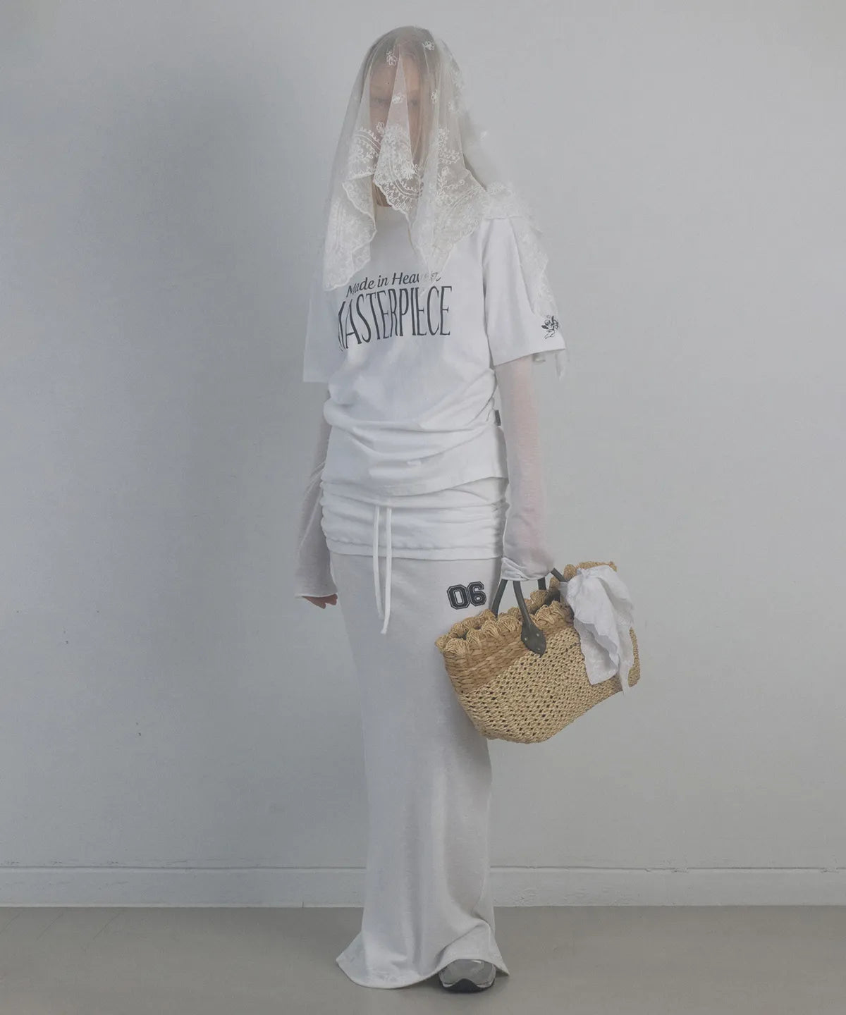 Heaven Made Boxy Tee White
