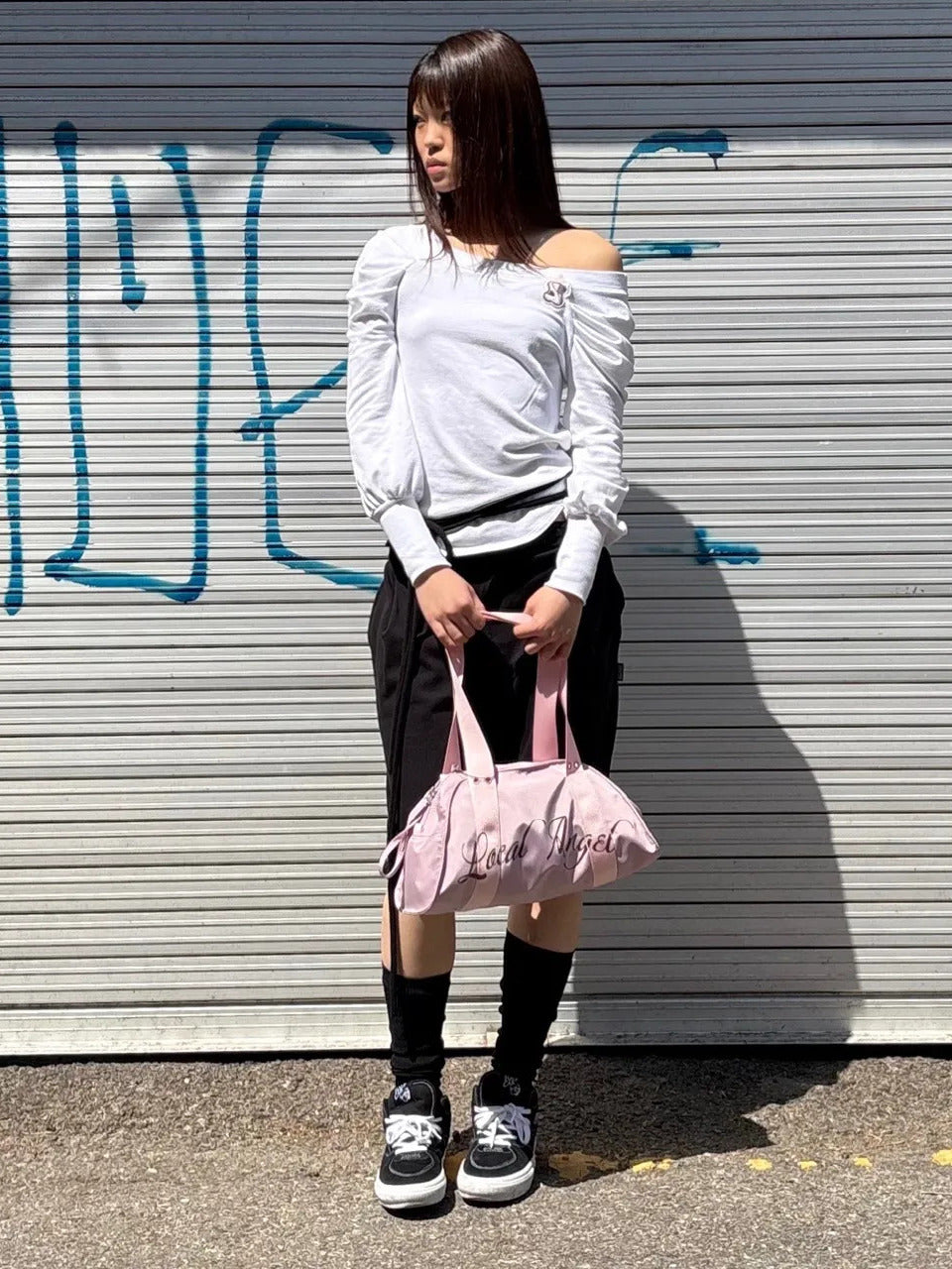 Local Angel Gym Bag Gray – SCULPTOR JAPAN